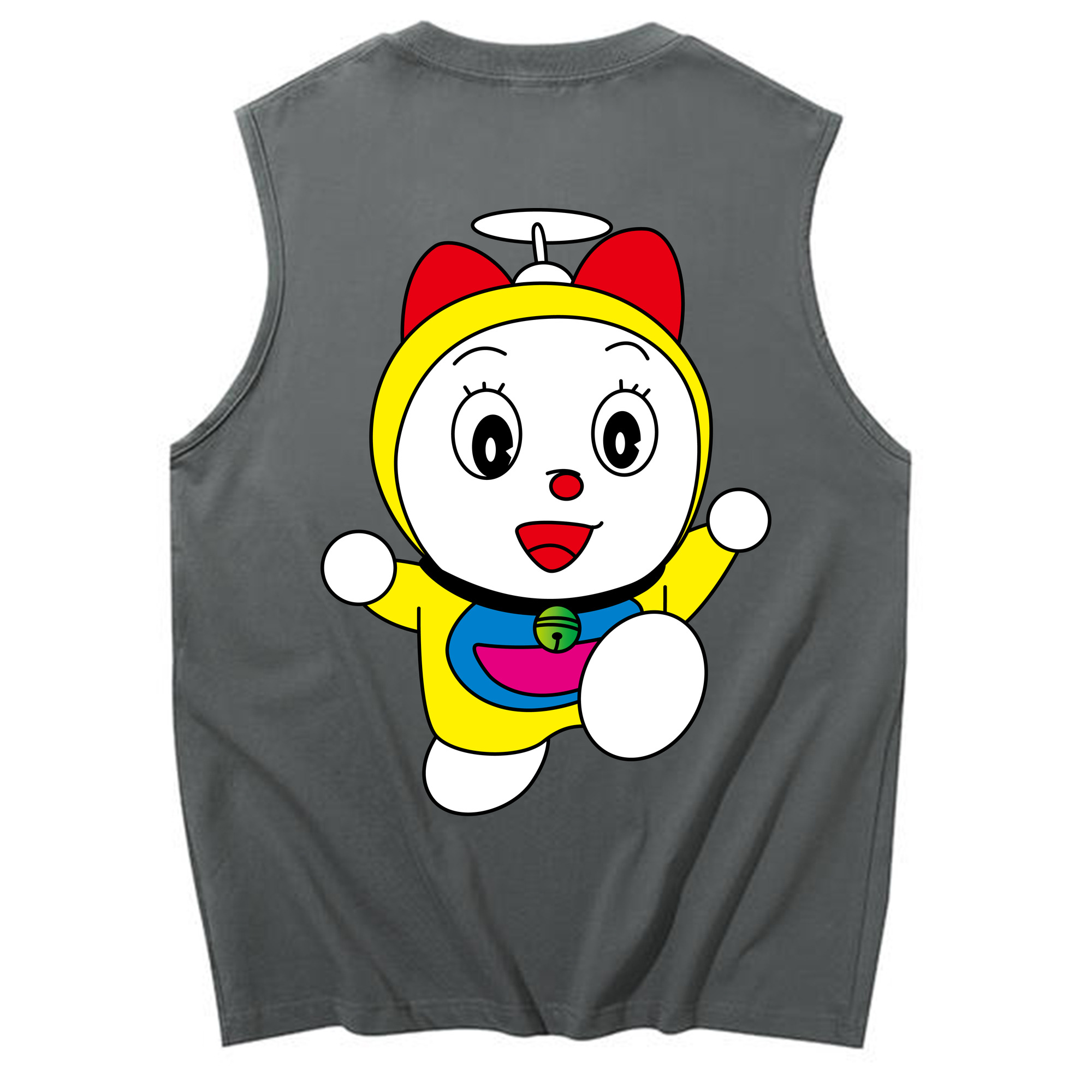 （画像用） ドラえもん ドラミ Doraemon Dorami コットン100％タンクトップ（背面プリント）